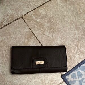BCBG Black Clutch Bag